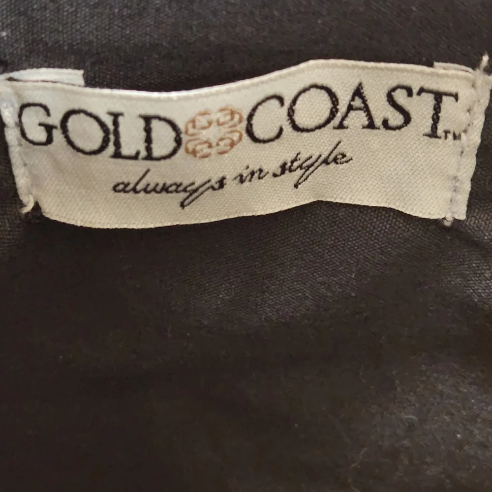Gold Coast Black Quilted Crossbody Bag